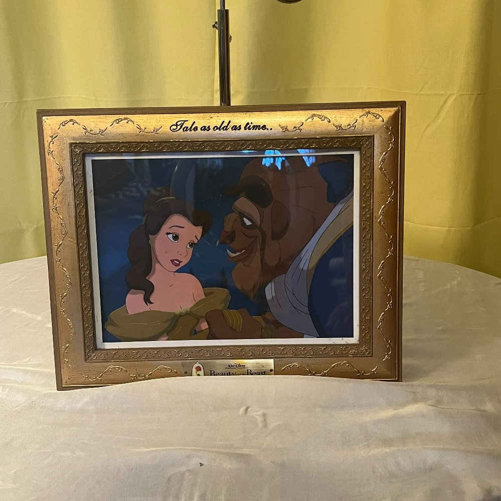 Disney Beauty and the Beast Lithographs Frames Belle and the Beast